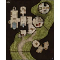 настольная ролевая игра Pathfinder. Игровое поле: Падение чумного камня