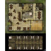 настольная ролевая игра Pathfinder. Игровое поле: Таверна