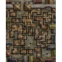 настольная ролевая игра Pathfinder. Игровое поле: Трущобы