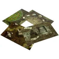 настольная ролевая игра Pathfinder. Составное игровое поле: Древний лес