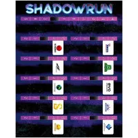 настольная ролевая игра Shadowrun. Ширма ведущего
