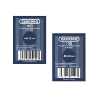 протекторы Card-Pro для настольных игр (48x78 мм., 100 штук)