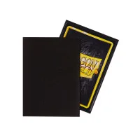 протекторы Dragon Shield (66 х 91 мм., 100 шт.): Black Matte / Чёрные матовые