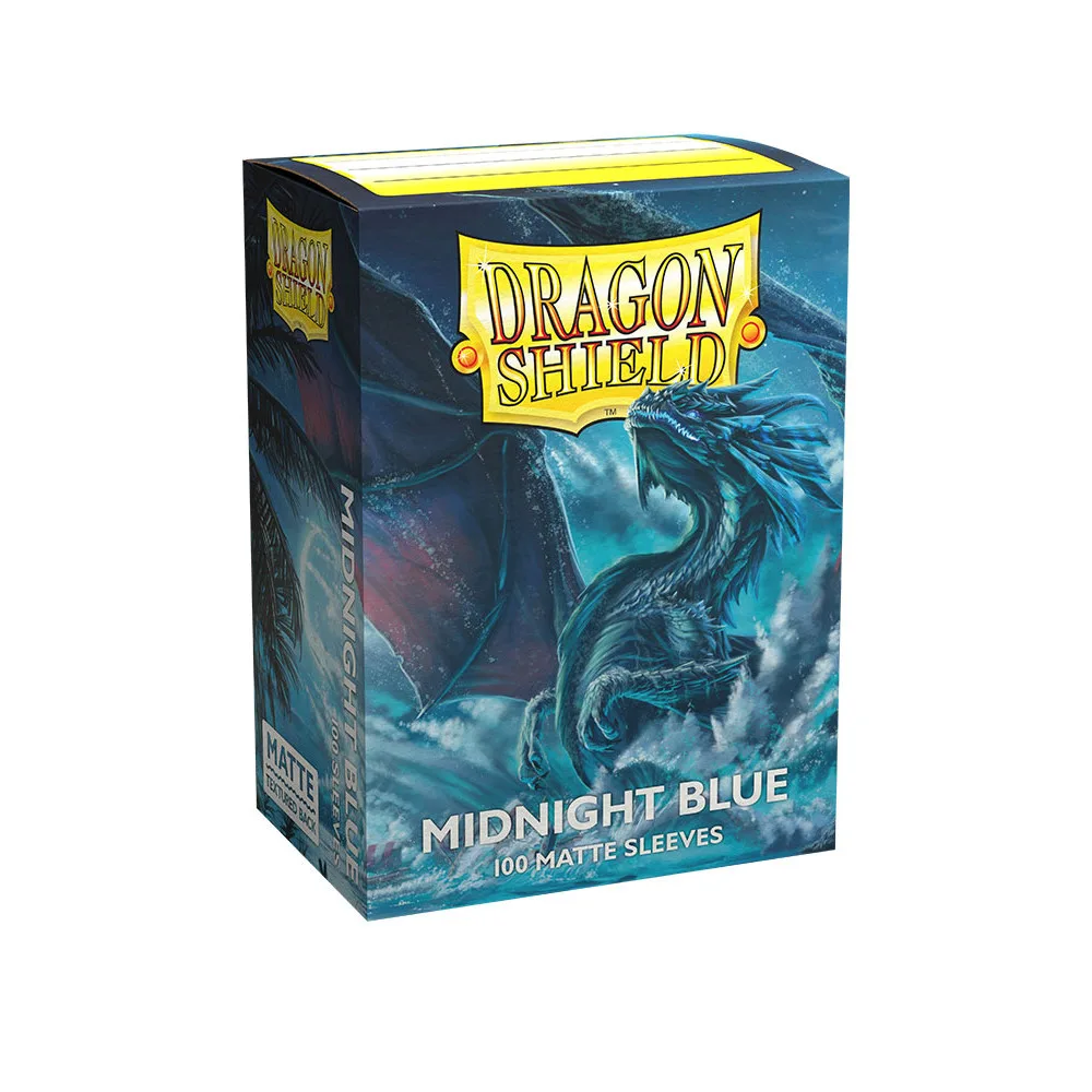 протекторы Dragon Shield (66 х 91 мм., 100 шт.): Blue Matte / Синие матовые