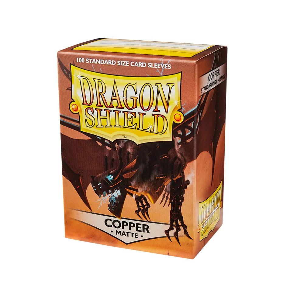 протекторы Dragon Shield (66 х 91 мм., 100 шт.): Copper Matte / Медные матовые
