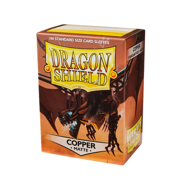 протекторы Dragon Shield (66 х 91 мм., 100 шт.): Copper Matte / Медные матовые
