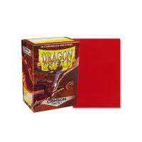 протекторы Dragon Shield (66 х 91 мм., 100 шт.): Crimson Matte / Кровавые матовые