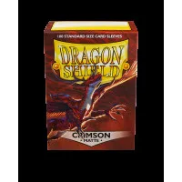протекторы Dragon Shield (66 х 91 мм., 100 шт.): Crimson Matte / Кровавые матовые