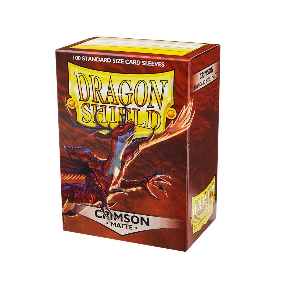протекторы Dragon Shield (66 х 91 мм., 100 шт.): Crimson Matte / Кровавые матовые
