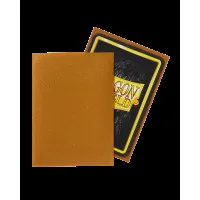 протекторы Dragon Shield (66 х 91 мм., 100 шт.): Gold Matte / Золотые матовые