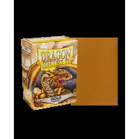 протекторы Dragon Shield (66 х 91 мм., 100 шт.): Gold Matte / Золотые матовые