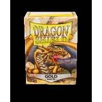 протекторы Dragon Shield (66 х 91 мм., 100 шт.): Gold Matte / Золотые матовые