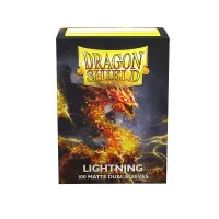 протекторы Dragon Shield (66 х 91 мм., 100 шт.): Lightning Dual Matte / Огненные двойные матовые