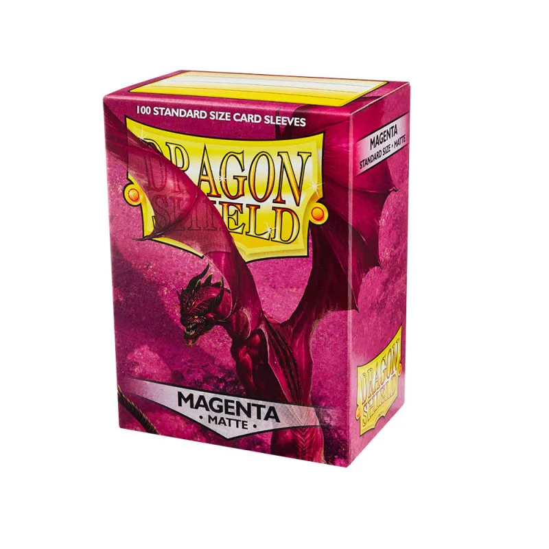 протекторы Dragon Shield (66 х 91 мм., 100 шт.): Magenta Matte / Малиновые матовые