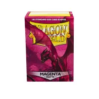 протекторы Dragon Shield (66 х 91 мм., 100 шт.): Magenta Matte / Малиновые матовые