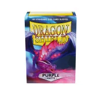 протекторы Dragon Shield (66 х 91 мм., 100 шт., матовые): Purple Matte / Пурпурные