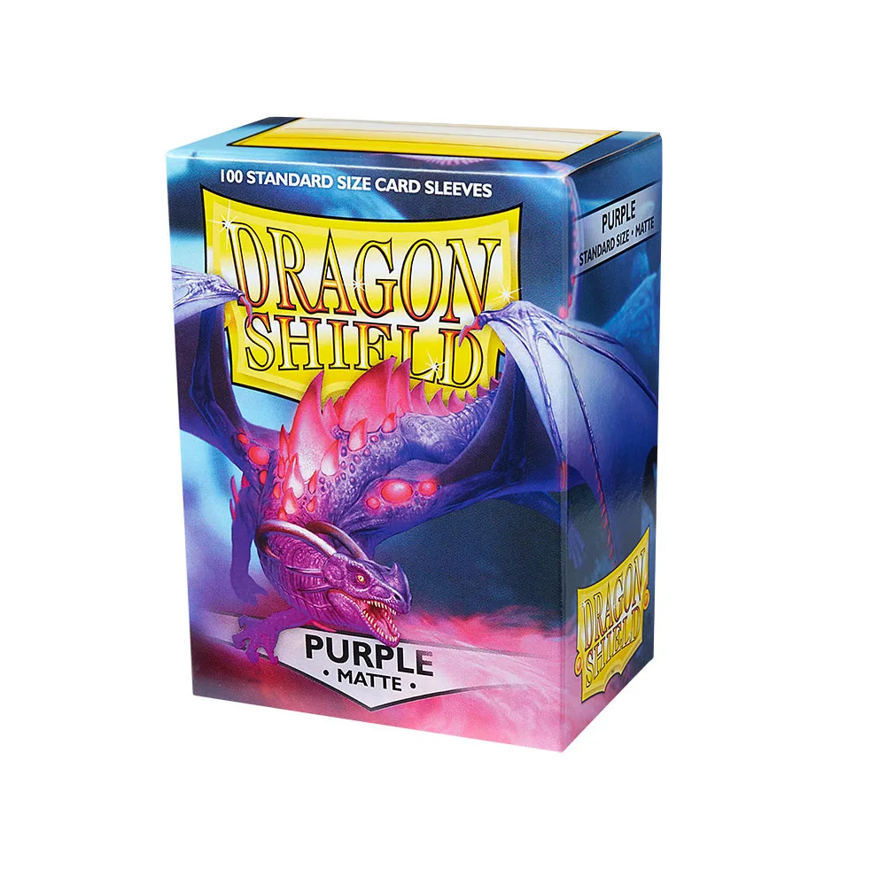 протекторы Dragon Shield (66 х 91 мм., 100 шт., матовые): Purple Matte / Пурпурные