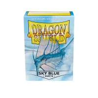 протекторы Dragon Shield (66 х 91 мм., 100 шт., матовые): Sky Blue Matte / Небесно-голубые