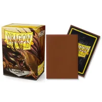 протекторы Dragon Shield (66 х 91 мм., 100 шт., матовые): Umber Matte / Коричневые