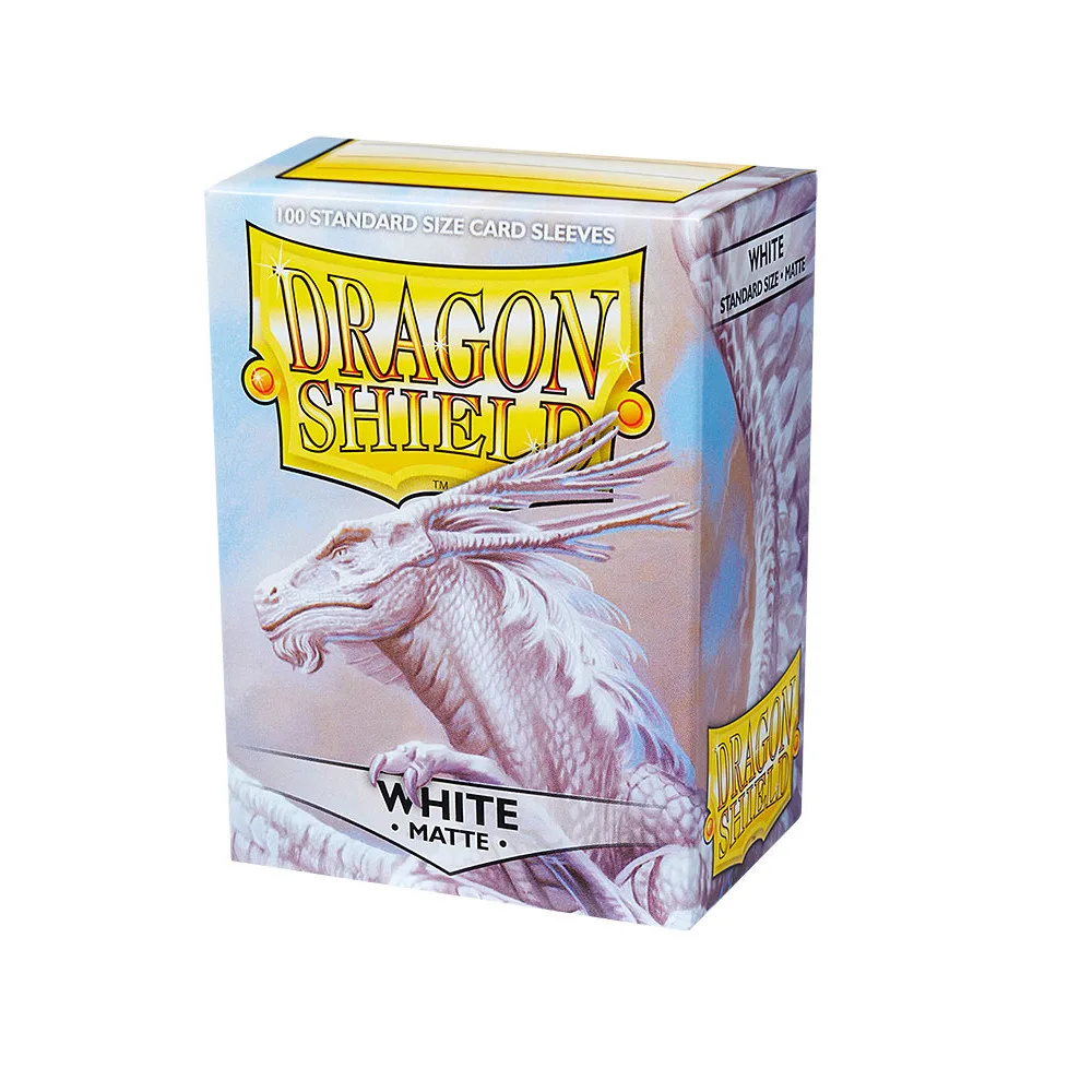 протекторы Dragon Shield (66 х 91 мм., 100 шт., матовые): White Matte / Кремовые