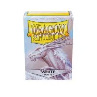 протекторы Dragon Shield (66 х 91 мм., 100 шт., матовые): White Matte / Кремовые