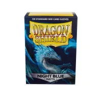 протекторы Dragon Shield (66 х 91 мм., 100 шт.): Night Blue Matte / Темно-синие матовые