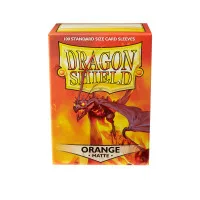 протекторы Dragon Shield (66 х 91 мм., 100 шт.): Orange Matte / Оранжевые матовые