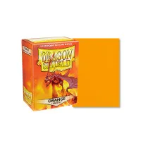 протекторы Dragon Shield (66 х 91 мм., 100 шт.): Orange Matte / Оранжевые матовые