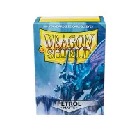 протекторы Dragon Shield (66 х 91 мм., 100 шт.): Petrol Matte / Бирюзовые матовые