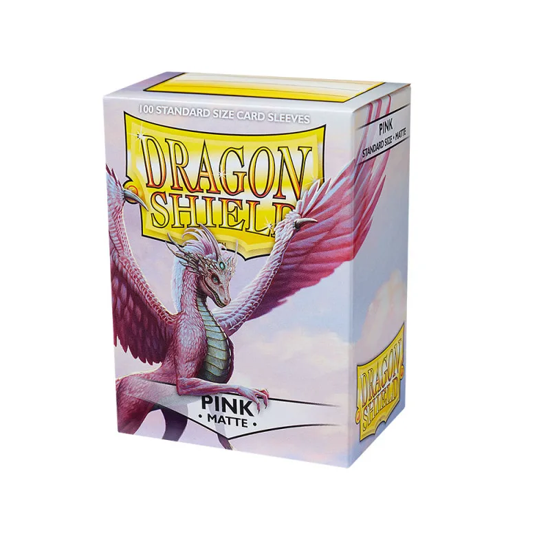 протекторы Dragon Shield (66 х 91 мм., 100 шт.): Pink Matte / Розовые матовые