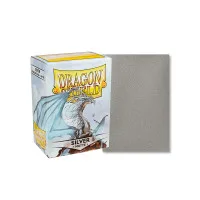 протекторы Dragon Shield (66 х 91 мм., 100 шт.): Silver Matte / Серебряные матовые