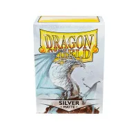 протекторы Dragon Shield (66 х 91 мм., 100 шт.): Silver Matte / Серебряные матовые