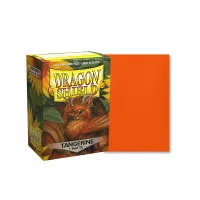 протекторы Dragon Shield (66 х 91 мм., 100 шт.): Tangerine Matte / Мандариновые матовые