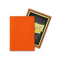 протекторы Dragon Shield (66 х 91 мм., 100 шт.): Tangerine Matte / Мандариновые матовые