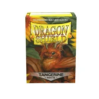 протекторы Dragon Shield (66 х 91 мм., 100 шт.): Tangerine Matte / Мандариновые матовые